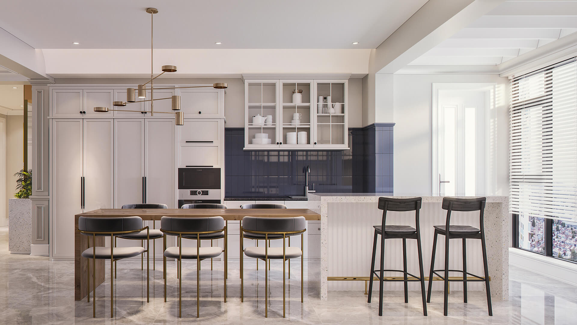 吧臺(tái)常用的尺寸是多少？實(shí)用的吧臺(tái)放在哪個(gè)位置更好？