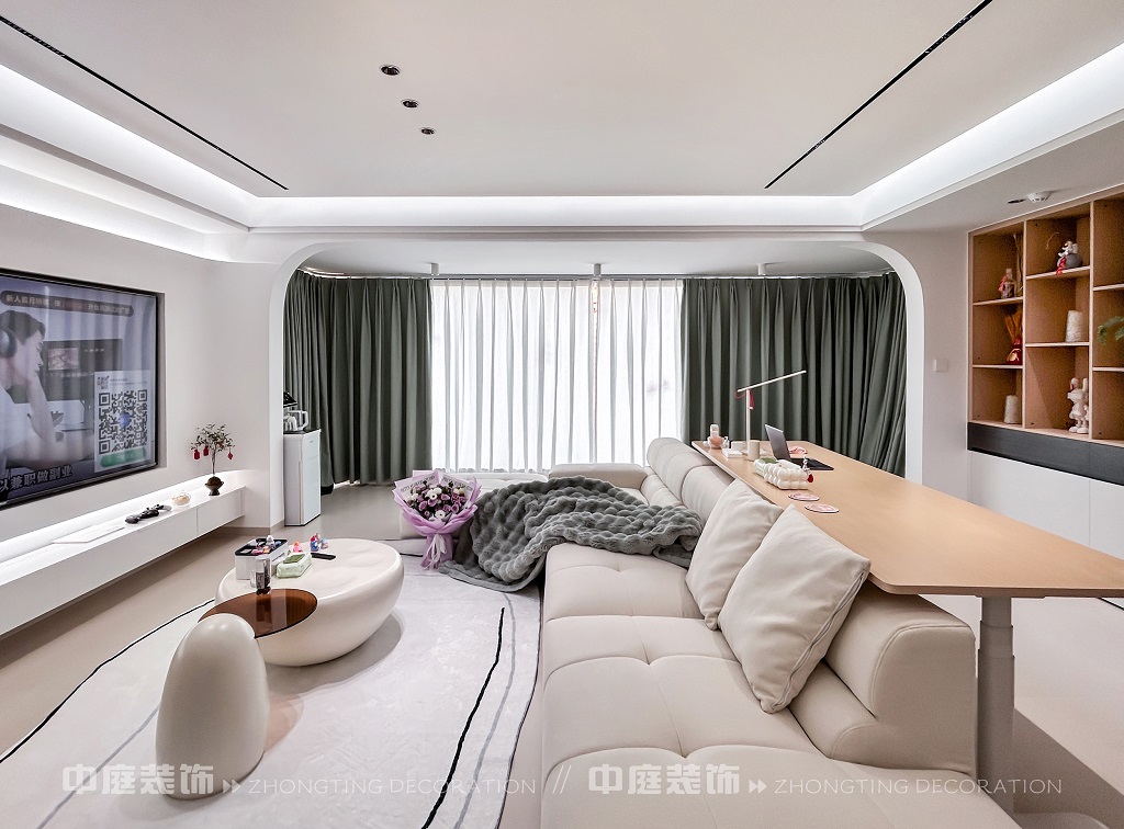 領(lǐng)譽府-114㎡-奶油風格