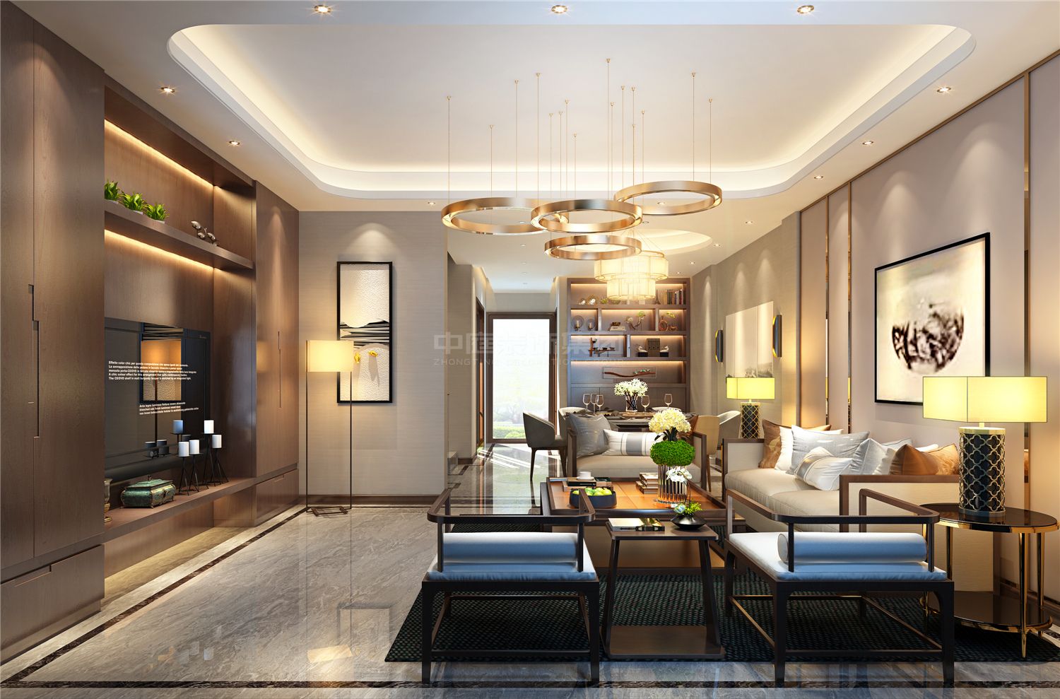 霖峰壹號115m&sup2;現(xiàn)代風格案例