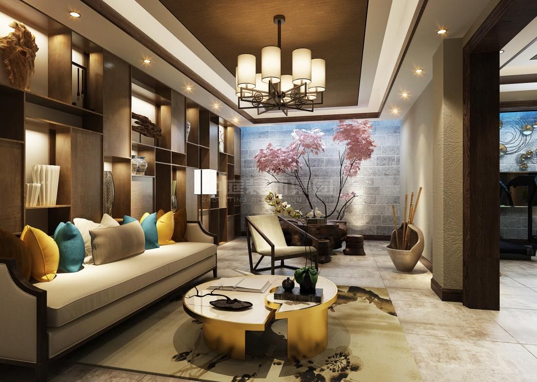 嘉和城溫莎北郡110m&sup2;中式風格案例